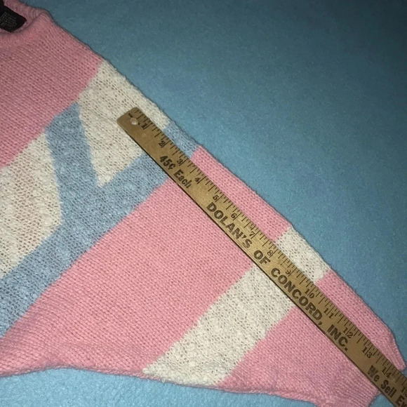 𝅺BRAMBLE Lane vintage knit crewneck dolman sleeves  1980’s size M - Picture 9 of 9